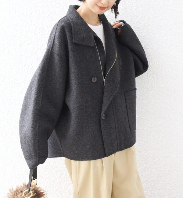 SHIPS for women「《予約》【WEB限定】スタンドカラー リバーコート」|その他|