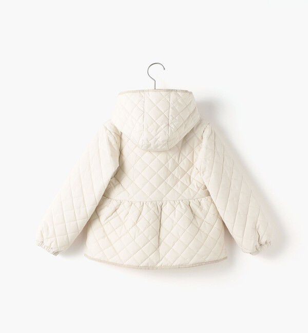 SHIPS KIDS「SHIPS KIDS:100～130cm /〈洗濯機可能〉 キルト ペプラム  ジップ ジャケット」|その他|