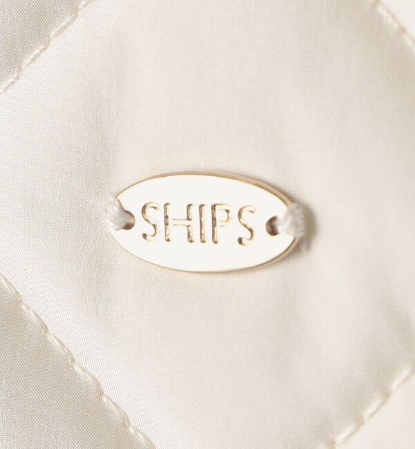 SHIPS KIDS「SHIPS KIDS:80～90cm /〈洗濯機可能〉 キルト ペプラム  ジップ ジャケット」|その他|