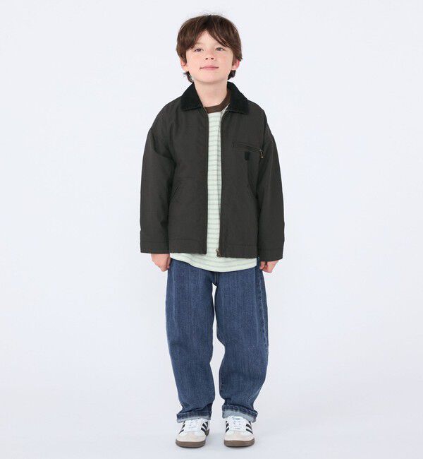 SHIPS KIDS「SHIPS KIDS:100～130cm / ダック ワーク ジャケット」|その他|
