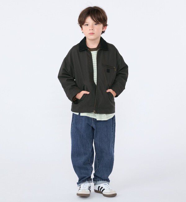 SHIPS KIDS「SHIPS KIDS:100～130cm / ダック ワーク ジャケット」|その他|