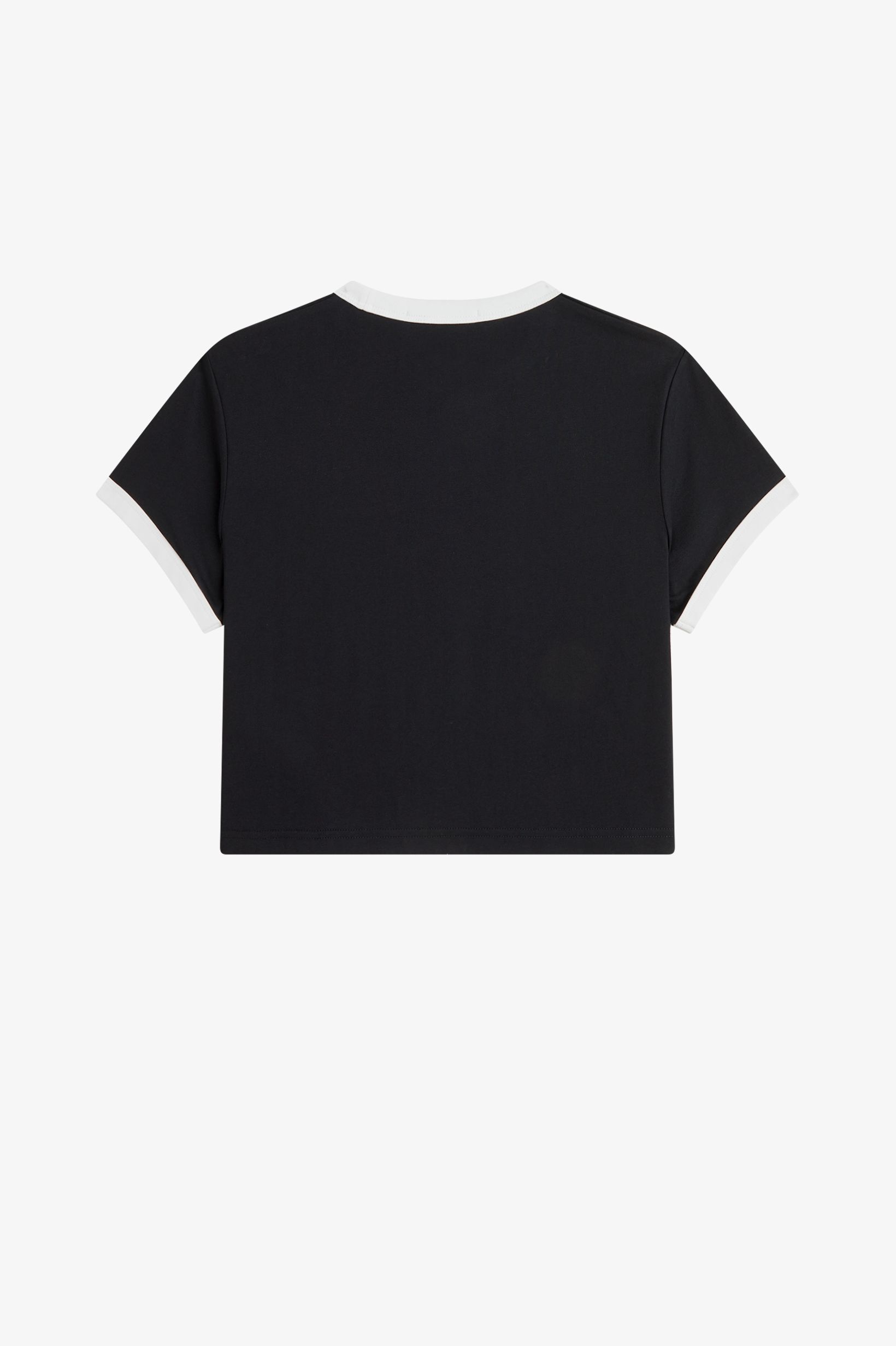 FRED PERRY 「Cropped Ringer T-Shirt／クロップドＴシャツ」|Tシャツ・カットソー|