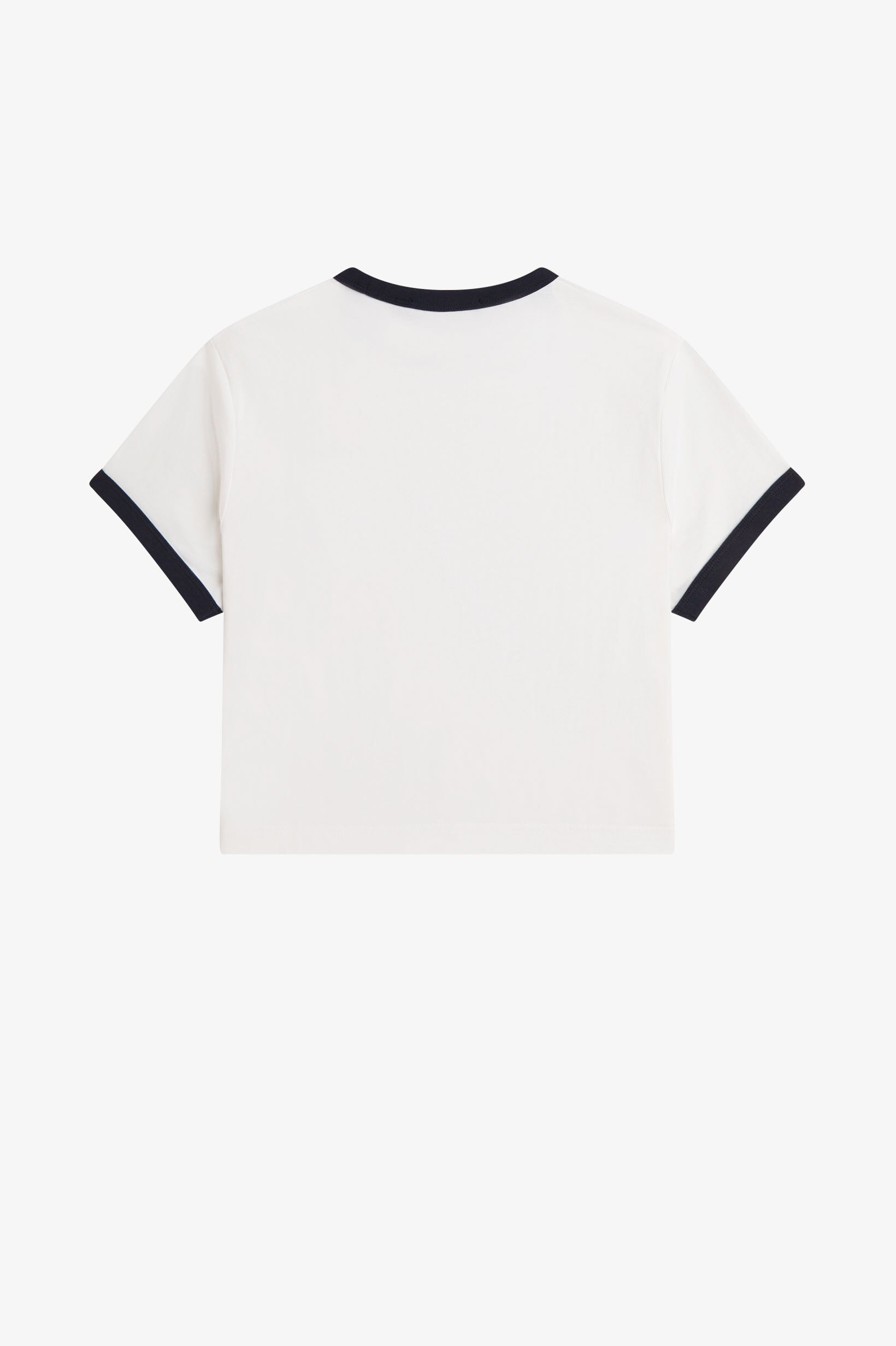 FRED PERRY 「Cropped Ringer T-Shirt／クロップドＴシャツ」|Tシャツ・カットソー|