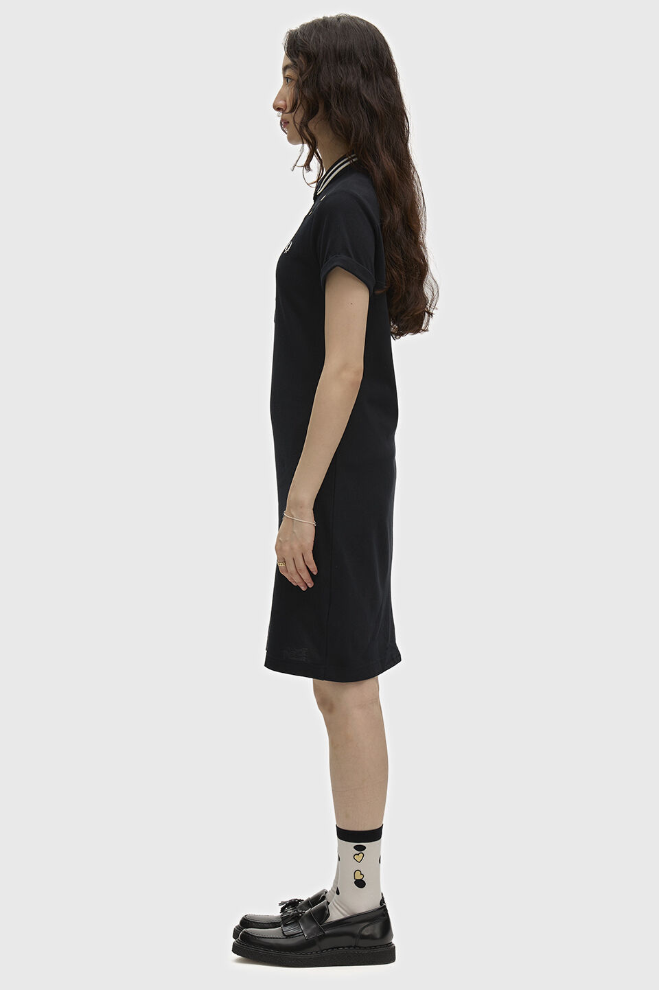 FRED PERRY 「FRED PERRY／TIPPED POLO DRESS／エイミーワインハウス　ティップラインポロワンピース」|ワンピース|