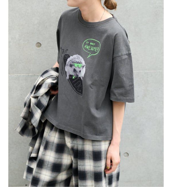 OUTDOOR PRODUCTS Usual Things「仙台店＆WEB限定 ピグメントカットオフ ZOO TEE」|Tシャツ・カットソー|