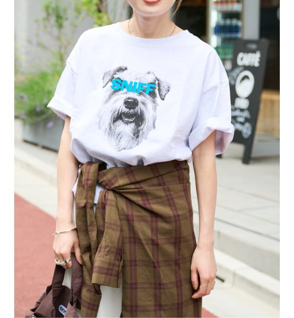 OUTDOOR PRODUCTS Usual Things「仙台店＆WEB限定 ピグメントカットオフ ZOO TEE」|Tシャツ・カットソー|