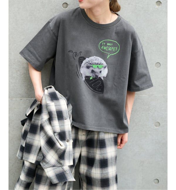 OUTDOOR PRODUCTS Usual Things「仙台店＆WEB限定 ピグメントカットオフ ZOO TEE」|Tシャツ・カットソー|