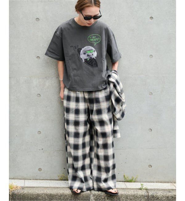 OUTDOOR PRODUCTS Usual Things「仙台店＆WEB限定 ピグメントカットオフ ZOO TEE」|Tシャツ・カットソー|