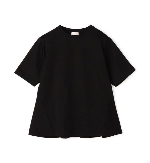 Ballsey「スーピマモクロディ ペプラムTシャツ」|Tシャツ・カットソー|19 ブラック