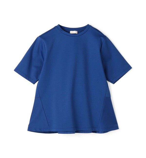 Ballsey「スーピマモクロディ ペプラムTシャツ」|Tシャツ・カットソー|67 ブルー