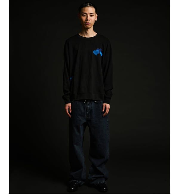 JOINT WORKS「SCREEN STARS 別注 グラインダーワッフル ロンTEE / SCREEN STRAS EX WAFFLE L/S」|Tシャツ・カットソー|