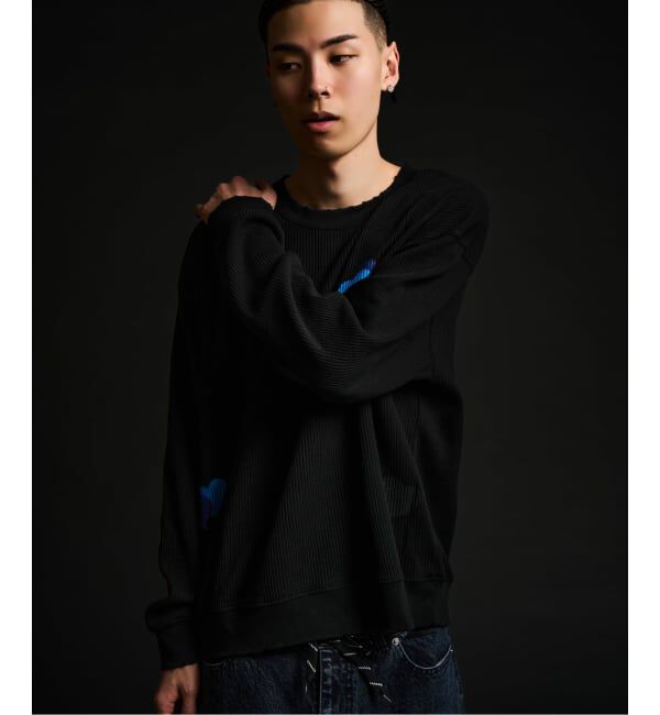 JOINT WORKS「SCREEN STARS 別注 グラインダーワッフル ロンTEE / SCREEN STRAS EX WAFFLE L/S」|Tシャツ・カットソー|