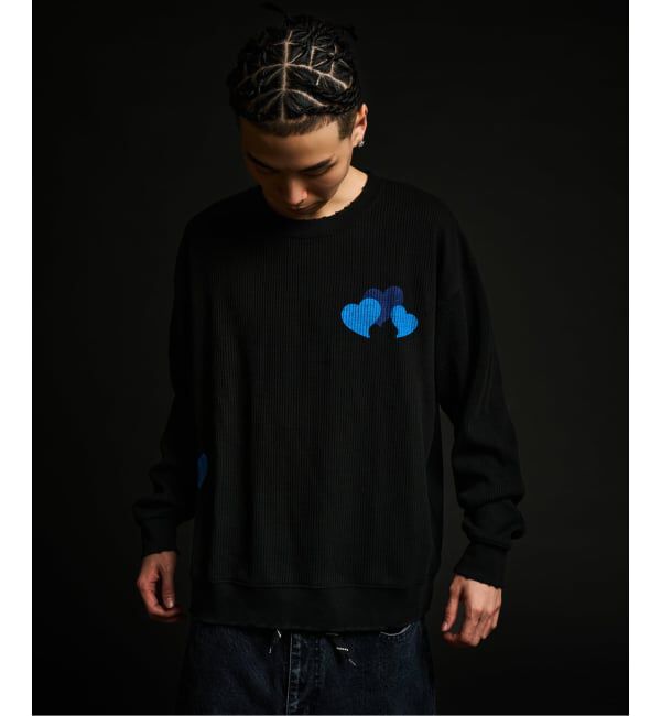 JOINT WORKS「SCREEN STARS 別注 グラインダーワッフル ロンTEE / SCREEN STRAS EX WAFFLE L/S」|Tシャツ・カットソー|