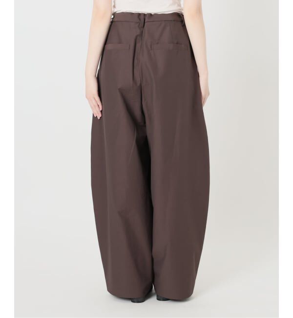 IENA LA BOUCLE「《接触冷感/撥水》IENA LA BOUCLE タッサーパラシュートバルーンスラックス」|スラックス|