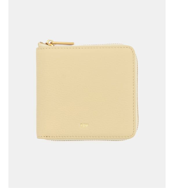 SLOBE IENA「TOV/トーヴ レザースクエアウォレット T26W01W626」|財布|イエロー