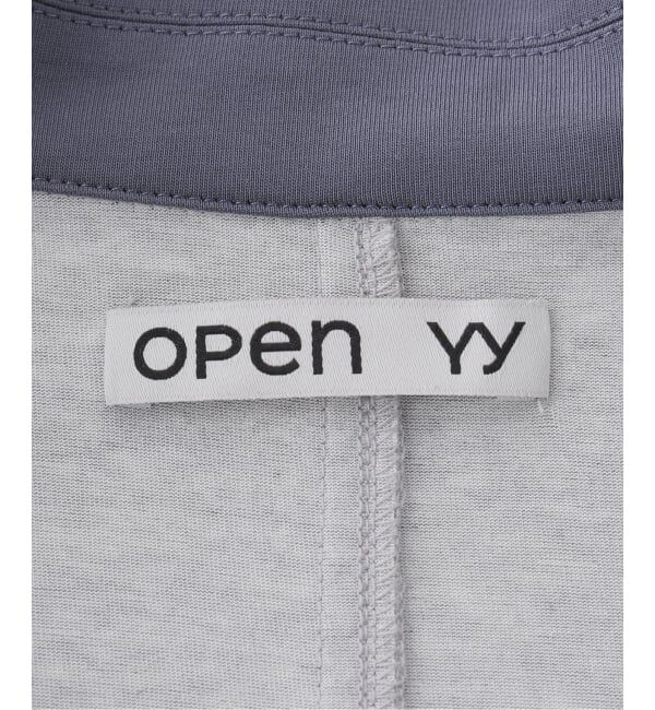 PULP「【Geek Office / ギークオフィス】OPEN YY / Knitted CURVED BUTTON PANEL TEE」|ポロシャツ|
