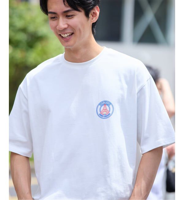 Paris Saint-Germain「【Paris Saint-Germain / パリ・サン＝ジェルマン】 JP NEON EMBLEM TEE」|Tシャツ・カットソー|ホワイト