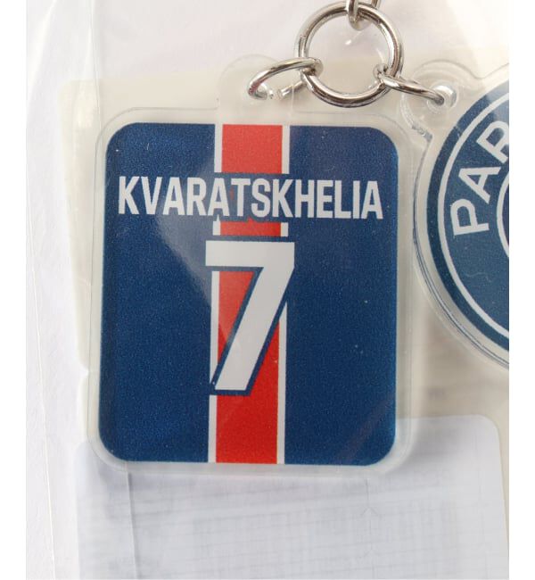 Paris Saint-Germain「【Paris Saint-Germain / パリ・サン＝ジェルマン】 JUSTICE Double Acrylic Charm」|キーケース|