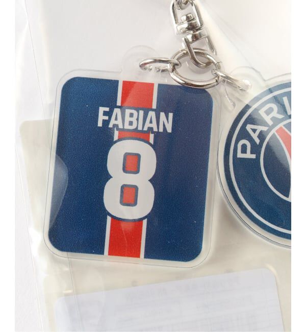 Paris Saint-Germain「【Paris Saint-Germain / パリ・サン＝ジェルマン】 JUSTICE Double Acrylic Charm」|キーケース|