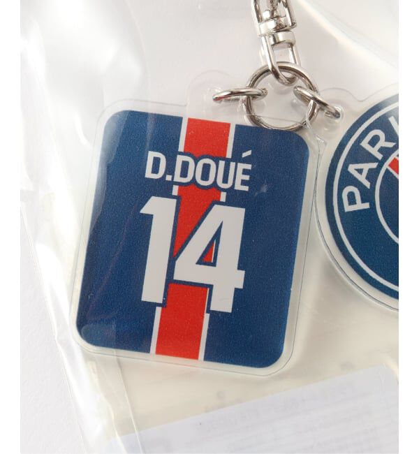 Paris Saint-Germain「【Paris Saint-Germain / パリ・サン＝ジェルマン】 JUSTICE Double Acrylic Charm」|キーケース|