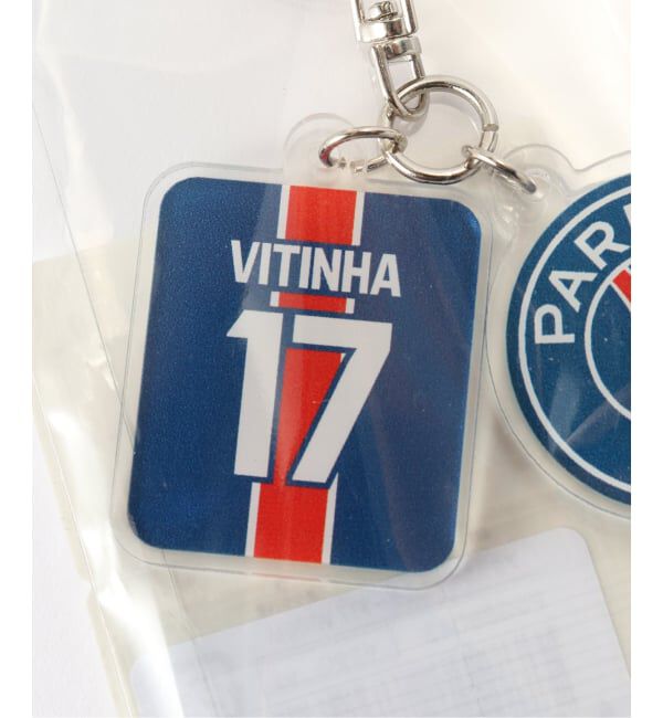 Paris Saint-Germain「【Paris Saint-Germain / パリ・サン＝ジェルマン】 JUSTICE Double Acrylic Charm」|キーケース|