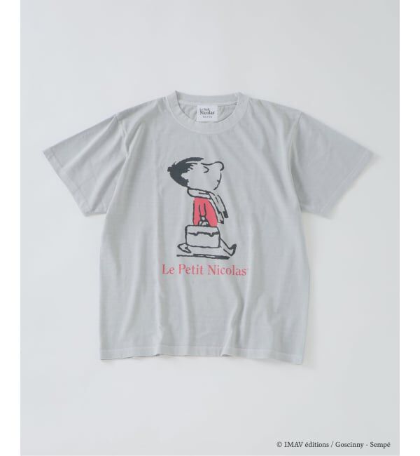 EDIFICE「Le Petit Nicolas (プチ・ニコラ) 別注 FADE Tシャツ」|Tシャツ・カットソー|グレー
