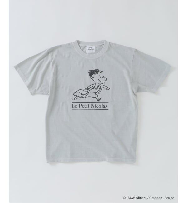 EDIFICE「Le Petit Nicolas (プチ・ニコラ) 別注 FADE Tシャツ」|Tシャツ・カットソー|グレーA