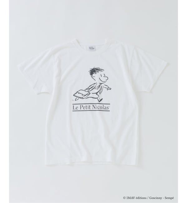 EDIFICE「Le Petit Nicolas (プチ・ニコラ) 別注 FADE Tシャツ」|Tシャツ・カットソー|ホワイト A