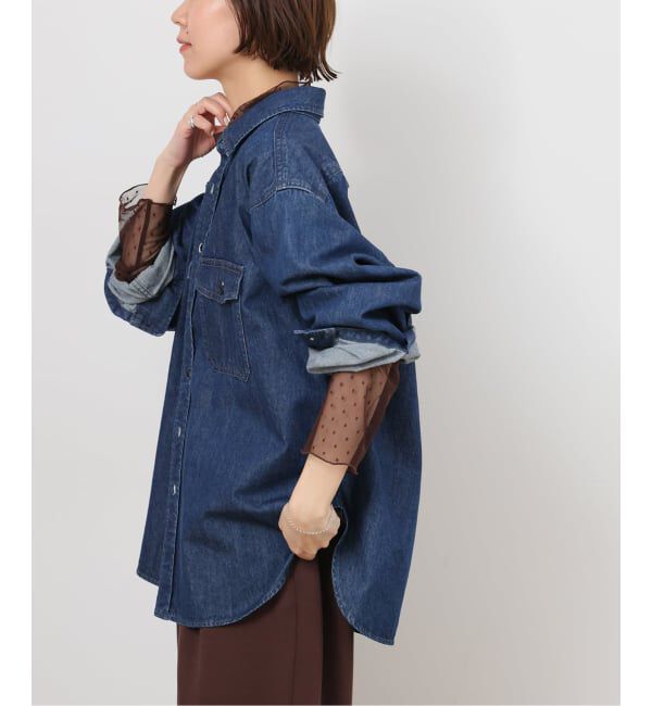 JOURNAL STANDARD relume「《追加》チュールドットハイネック」|Tシャツ・カットソー|
