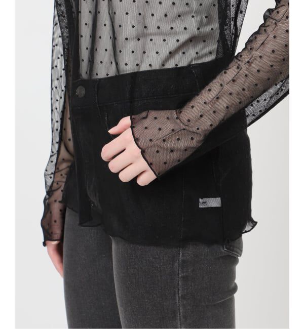 JOURNAL STANDARD relume「《追加》チュールドットハイネック」|Tシャツ・カットソー|