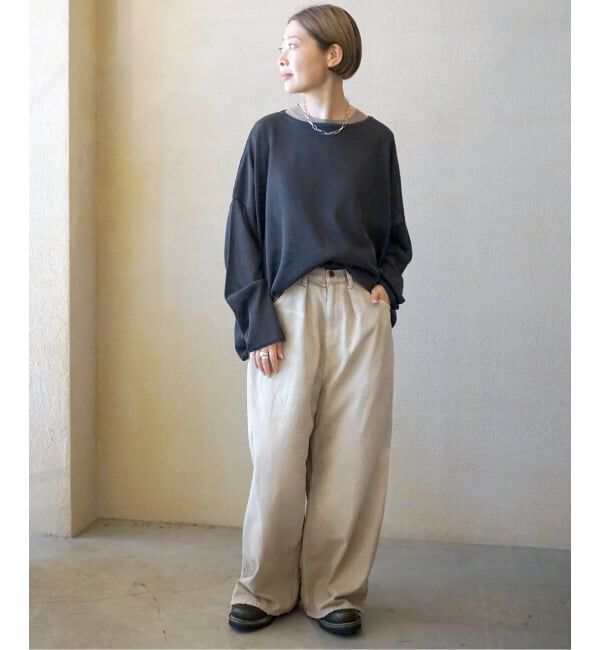 journal standard luxe「オーバーダイ タックワークパンツ」|その他|