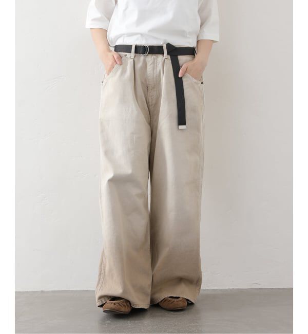 journal standard luxe「オーバーダイ タックワークパンツ」|その他|