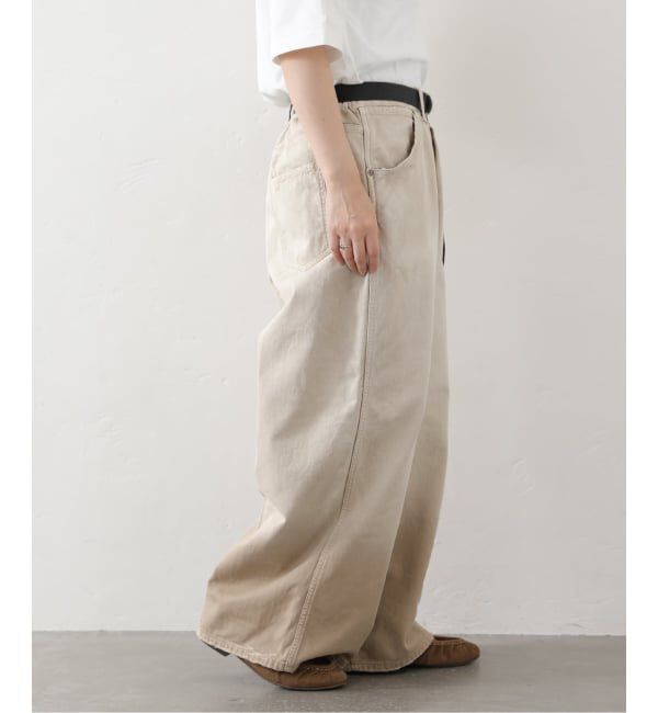 journal standard luxe「オーバーダイ タックワークパンツ」|その他|
