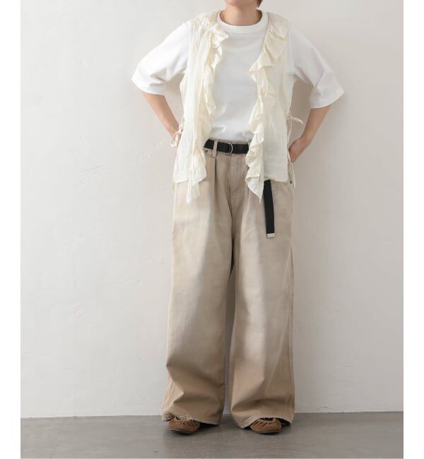 journal standard luxe「オーバーダイ タックワークパンツ」|その他|