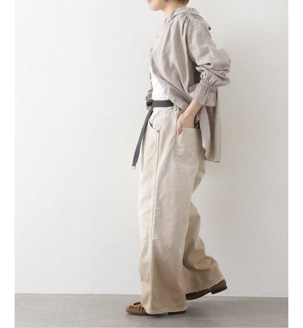 journal standard luxe「オーバーダイ タックワークパンツ」|その他|