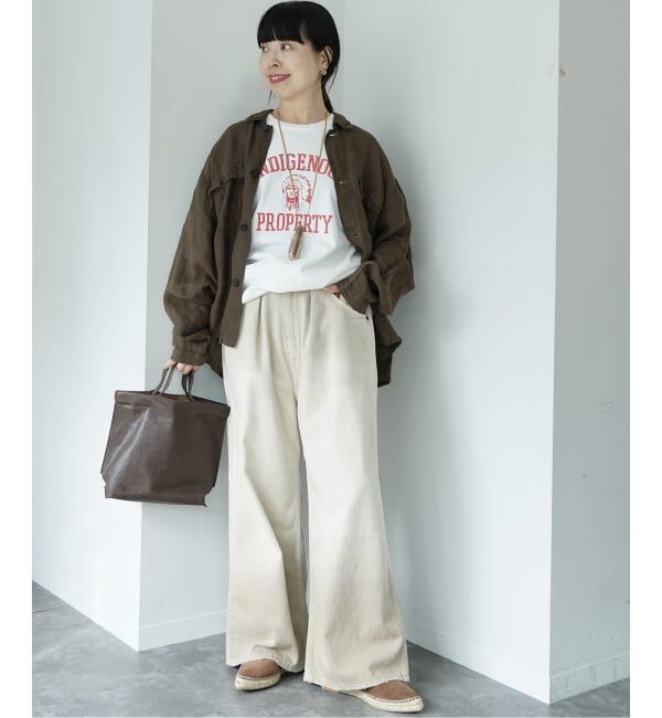 journal standard luxe「オーバーダイ タックワークパンツ」|その他|