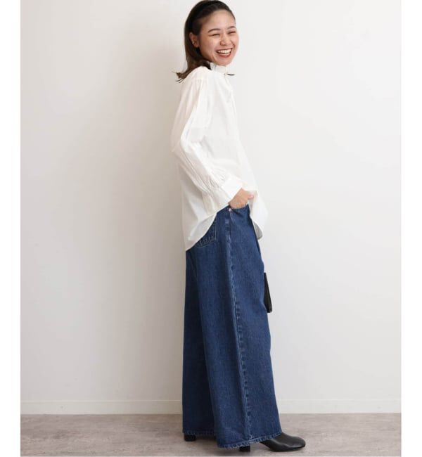 JOURNAL STANDARD relume「《追加6》ハイカウントコットンスタンドカラー2way」|シャツ・ブラウス|
