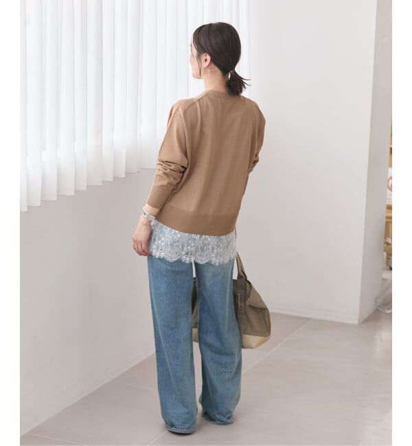 JOURNAL STANDARD「《追加2》レースヘムシアータンク」|Tシャツ・カットソー|