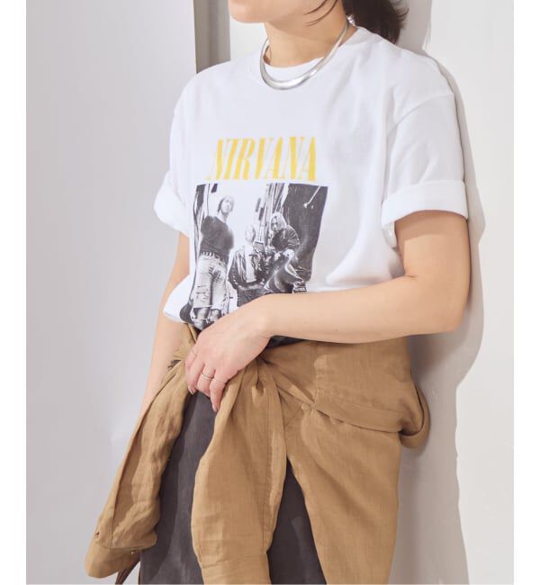 JOURNAL STANDARD「【osedit】JS NIRVANA ROCKTEE」|Tシャツ・カットソー|ホワイト A