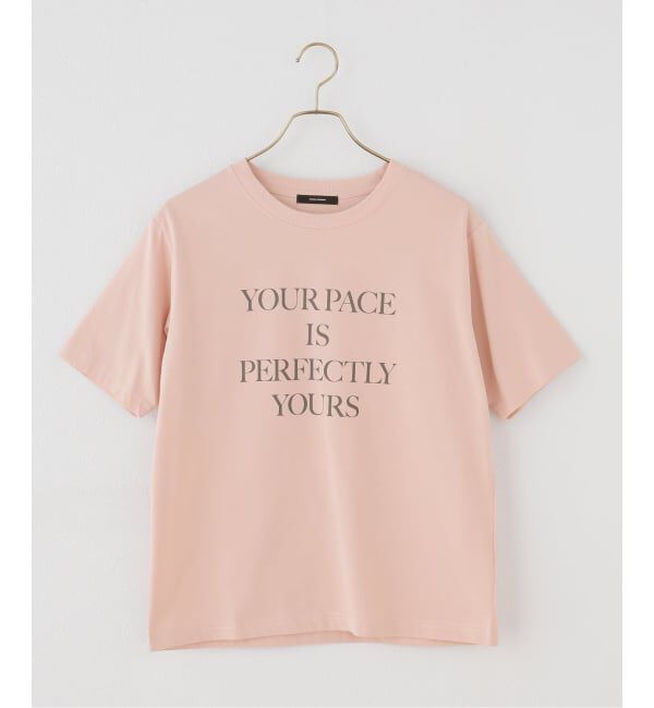 JOURNAL STANDARD「【UVカット】UVテンジクプリントゴブソデTEE」|Tシャツ・カットソー|ピンク