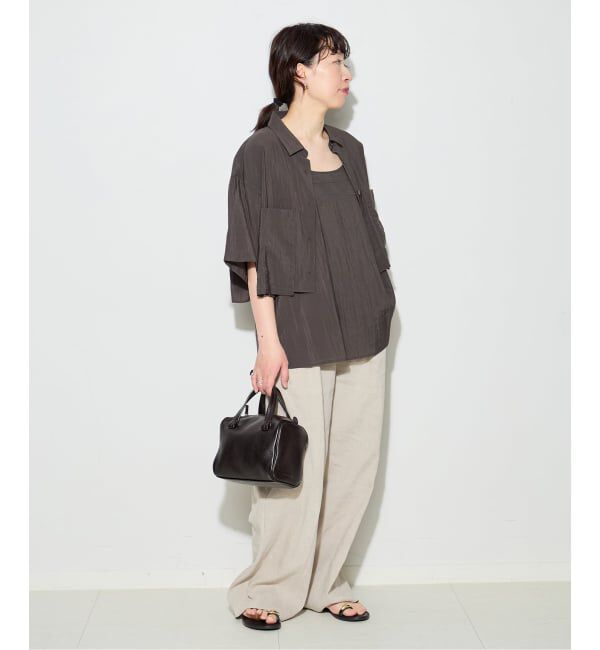 journal standard L'essage「シアーストライプ/無地 シャツ&キャミブラウス」|シャツ・ブラウス|