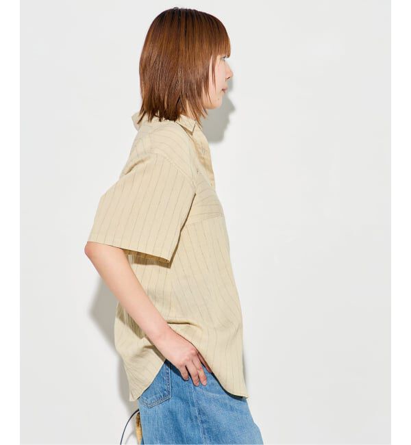 journal standard L'essage「シアーストライプ/無地 シャツ&キャミブラウス」|シャツ・ブラウス|