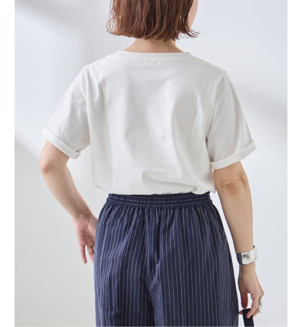 journal standard L'essage「スワイー/ピグメントTシャツ」|Tシャツ・カットソー|