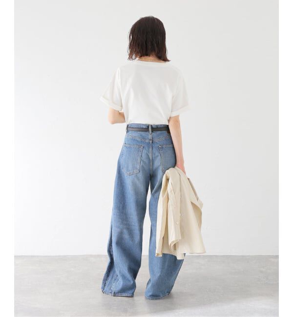 journal standard L'essage「スワイー/ピグメントTシャツ」|Tシャツ・カットソー|