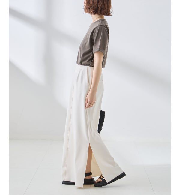 journal standard L'essage「スワイー/ピグメントTシャツ」|Tシャツ・カットソー|