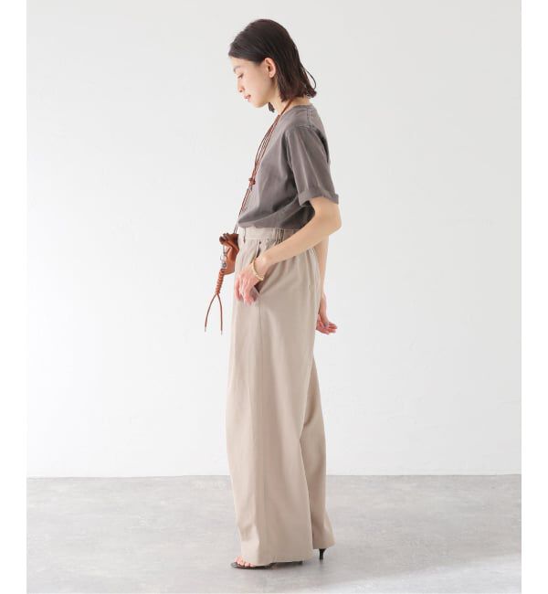 journal standard L'essage「スワイー/ピグメントTシャツ」|Tシャツ・カットソー|