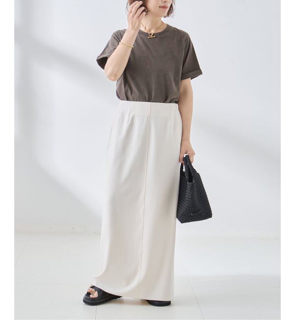 journal standard L'essage「スワイー/ピグメントTシャツ」|Tシャツ・カットソー|