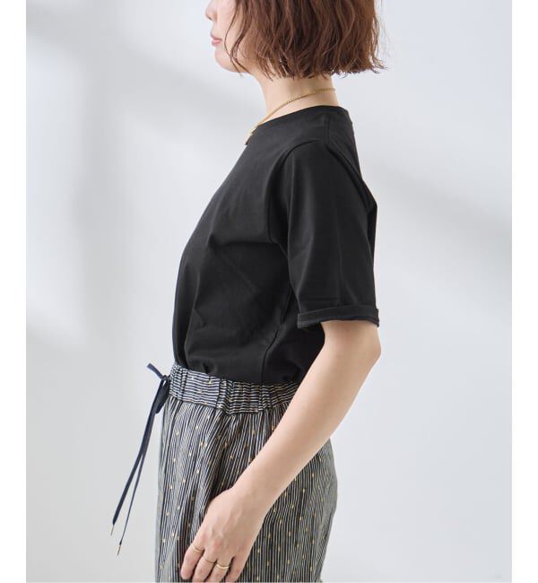 journal standard L'essage「スワイー/ピグメントTシャツ」|Tシャツ・カットソー|