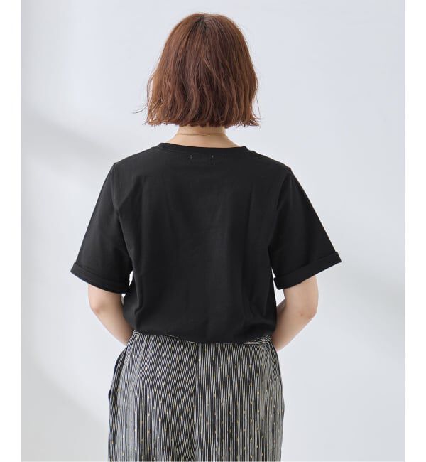 journal standard L'essage「スワイー/ピグメントTシャツ」|Tシャツ・カットソー|