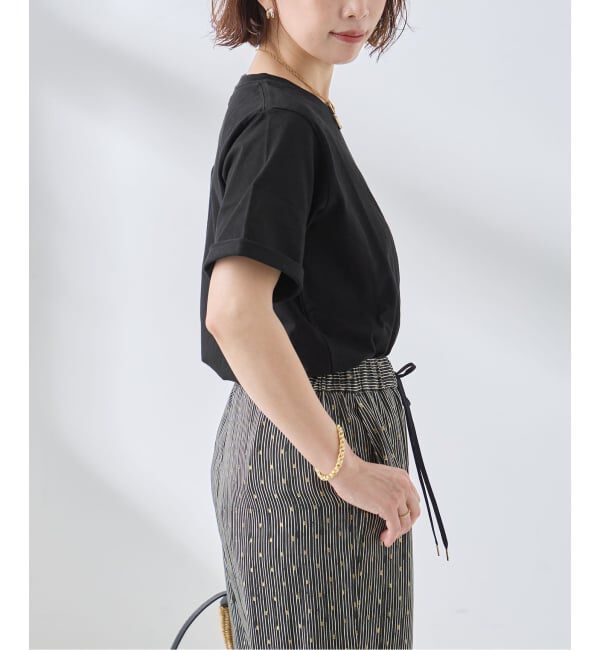 journal standard L'essage「スワイー/ピグメントTシャツ」|Tシャツ・カットソー|